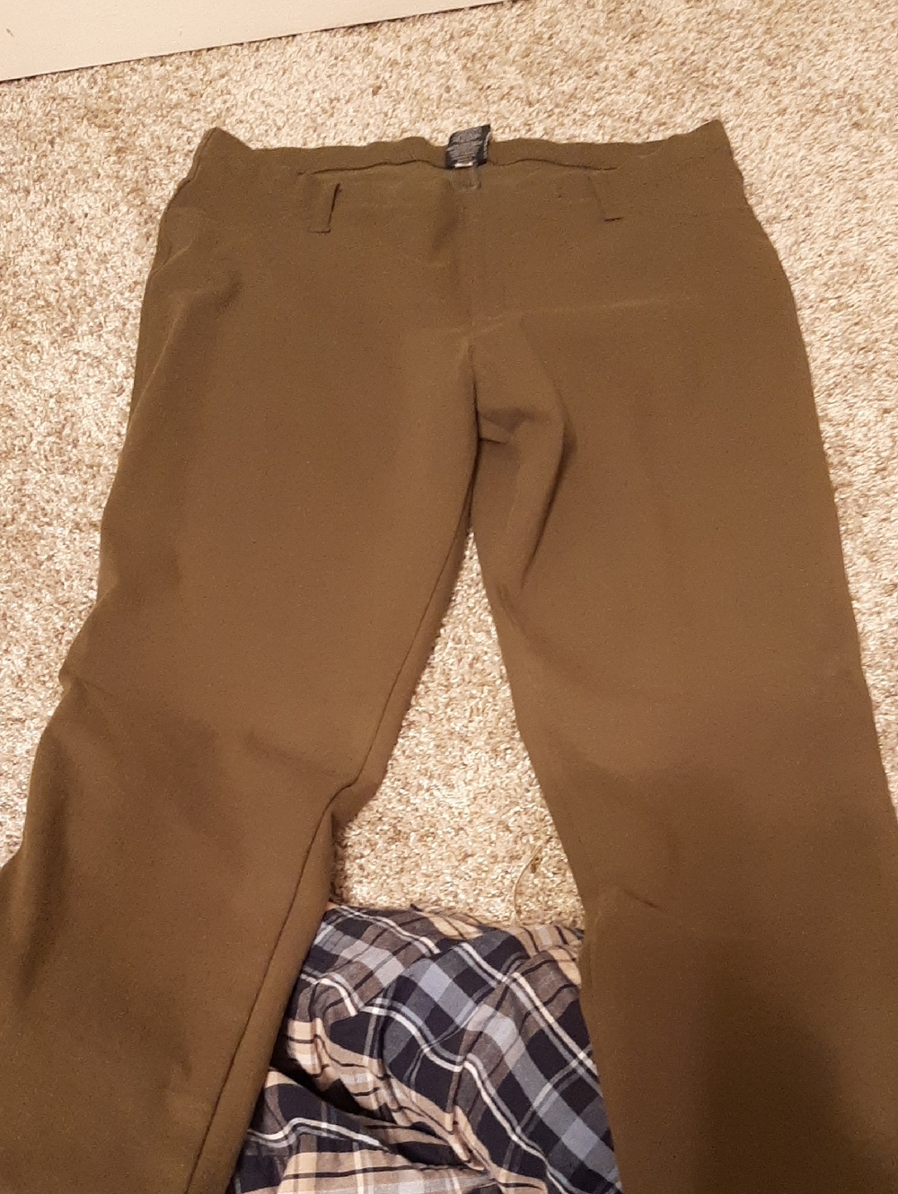 Faded Glory Olive Green Chino Pants